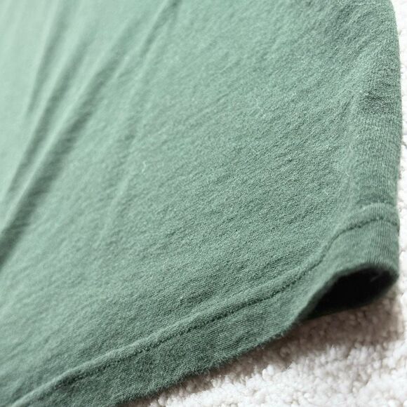 Vans Forest Green Signature Logo Short Sleeve T Shirt - Men’s US L - Picture 6 of 8